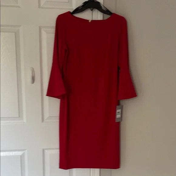 Marc New York Red 3/4 sleeve dress - Picture 5 of 5